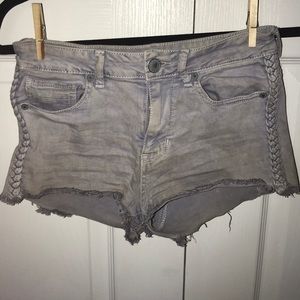 kendall & kylie high rise booty shorts